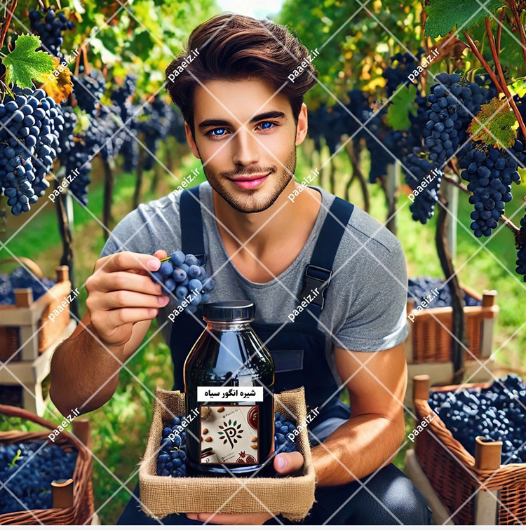 شیره انگور سیاه و دارویی شهرستان پاسارگاد