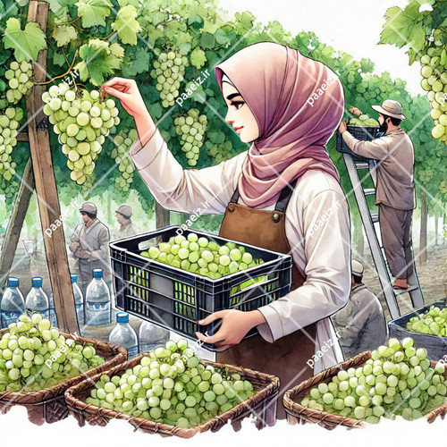 انگور سفید شهرستان پاسارگاد