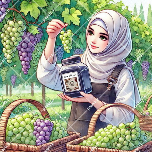 شیره انگور سفید شهرستان پاسارگاد