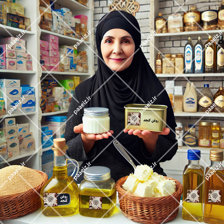 روغن کنجد شهرستان پاسارگاد