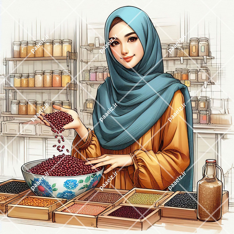 لوبیا قرمز درجه یک پاسارگاد