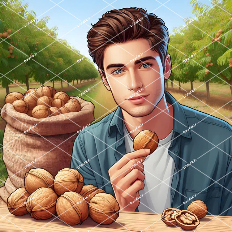 گردوی درجه یک شهرستان پاسارگاد