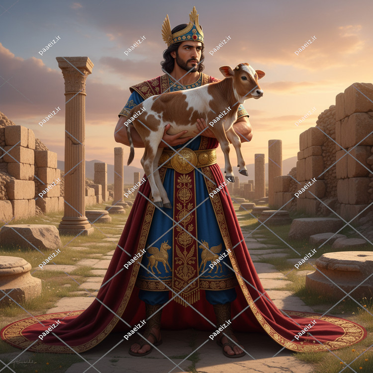 گوساله زنده درجه یک پاییز پاسارگاد